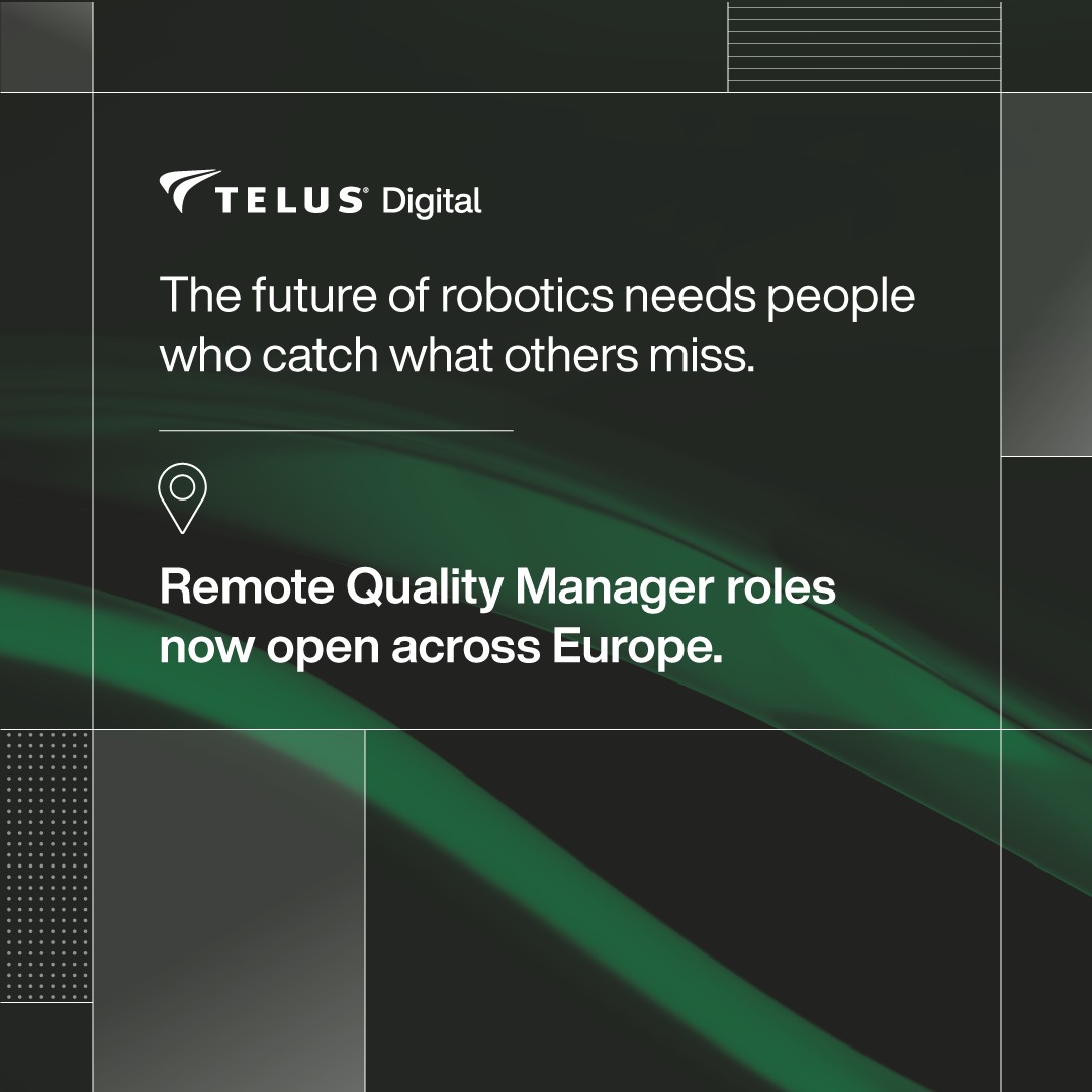 TELUS Digital AI Data Solutions ad