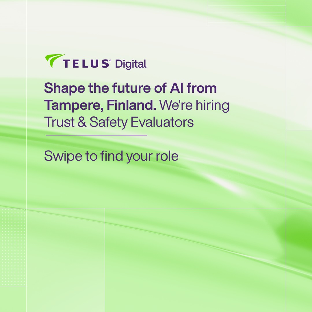 TELUS Digital AI Data Solutions ad