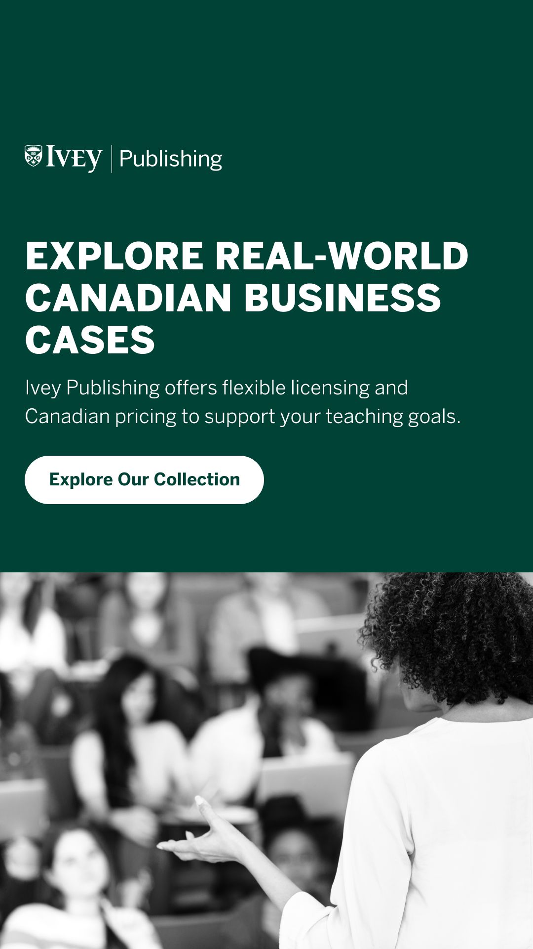 Ivey Publishing ad