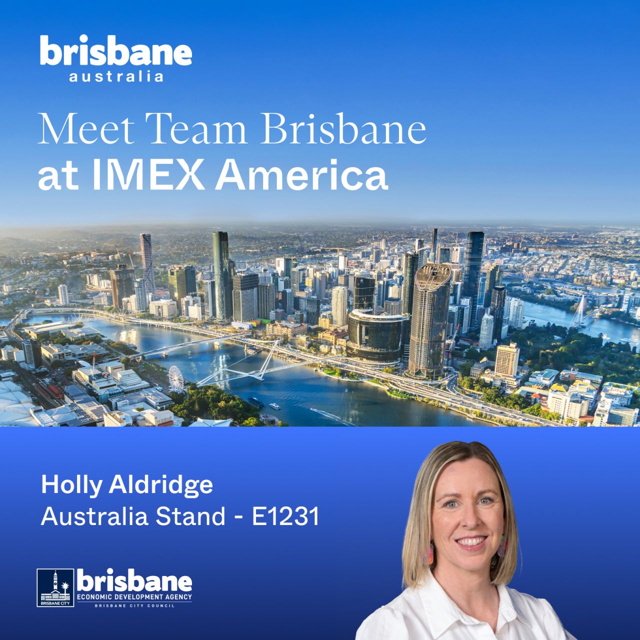 Brisbane Economic Development Agency ad