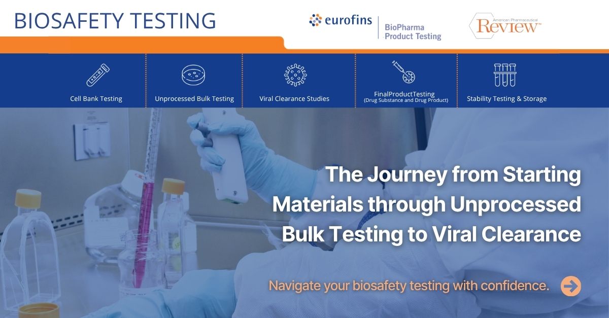 Eurofins BioPharma Product Testing North America ad