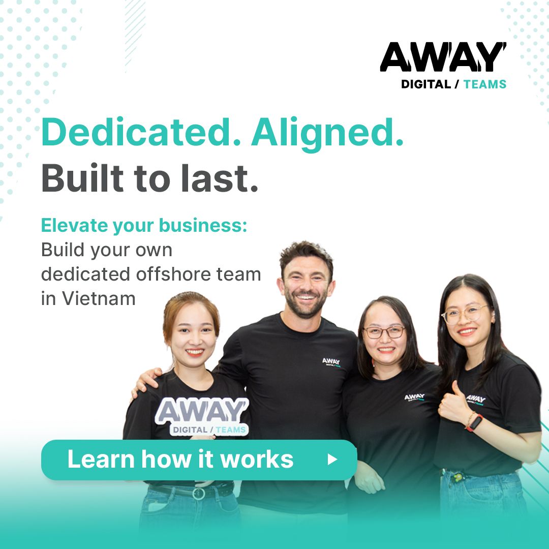 Away Digital Teams ad