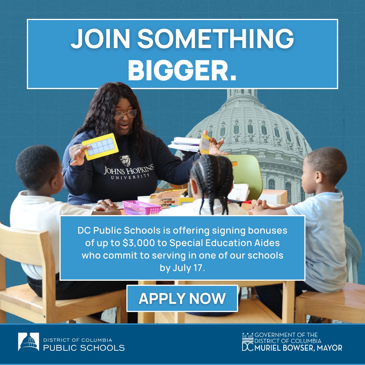 District of Columbia Public Schools (DCPS) ad