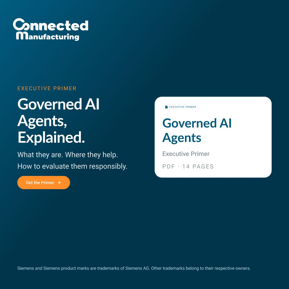 Connected Manufacturing™ ad