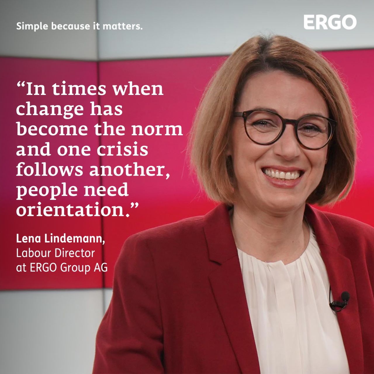 ERGO ad