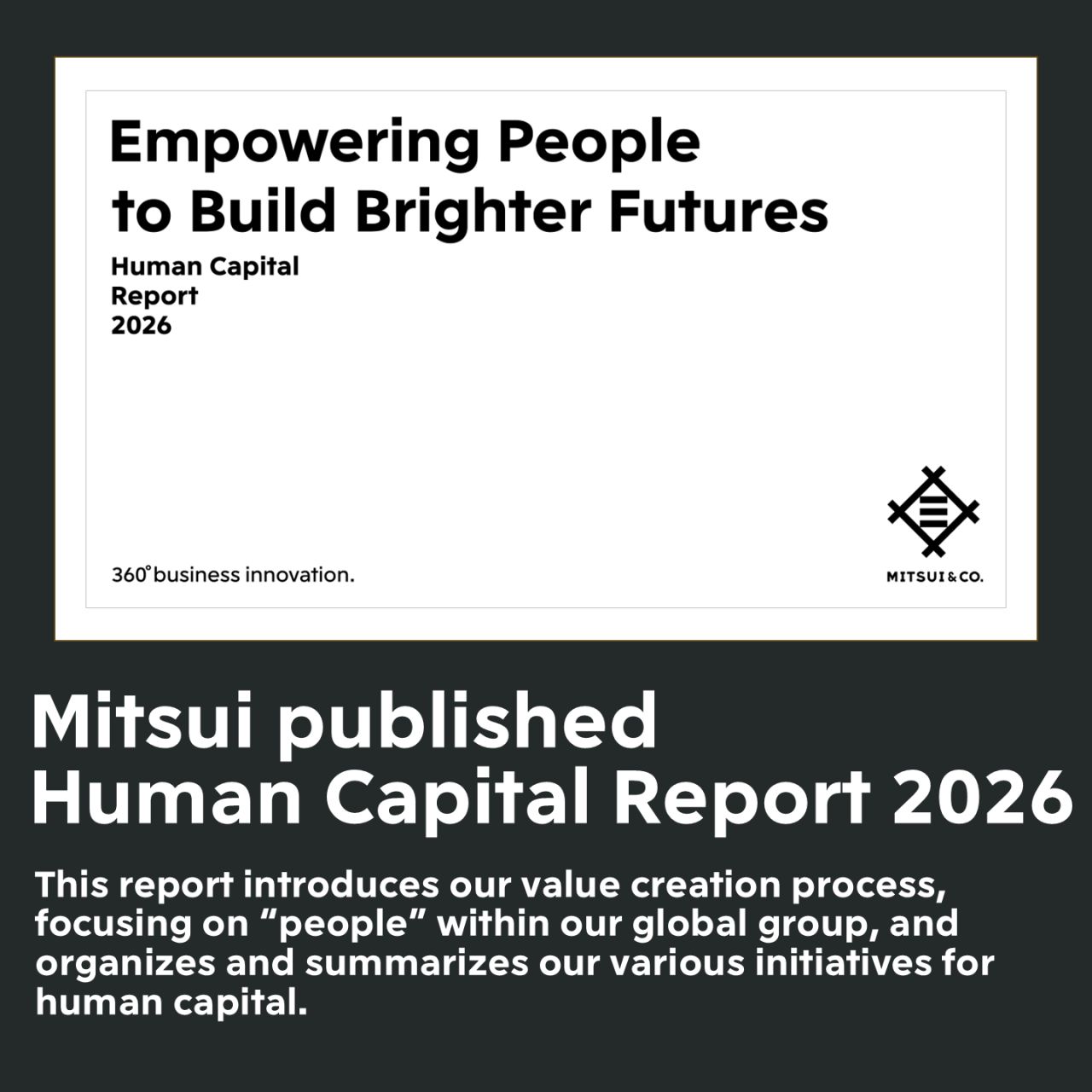 Mitsui & Co., Ltd. ad