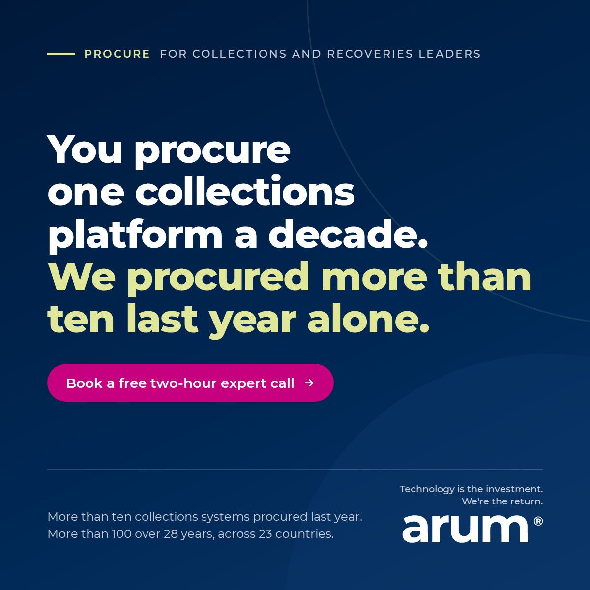 Arum Global ad