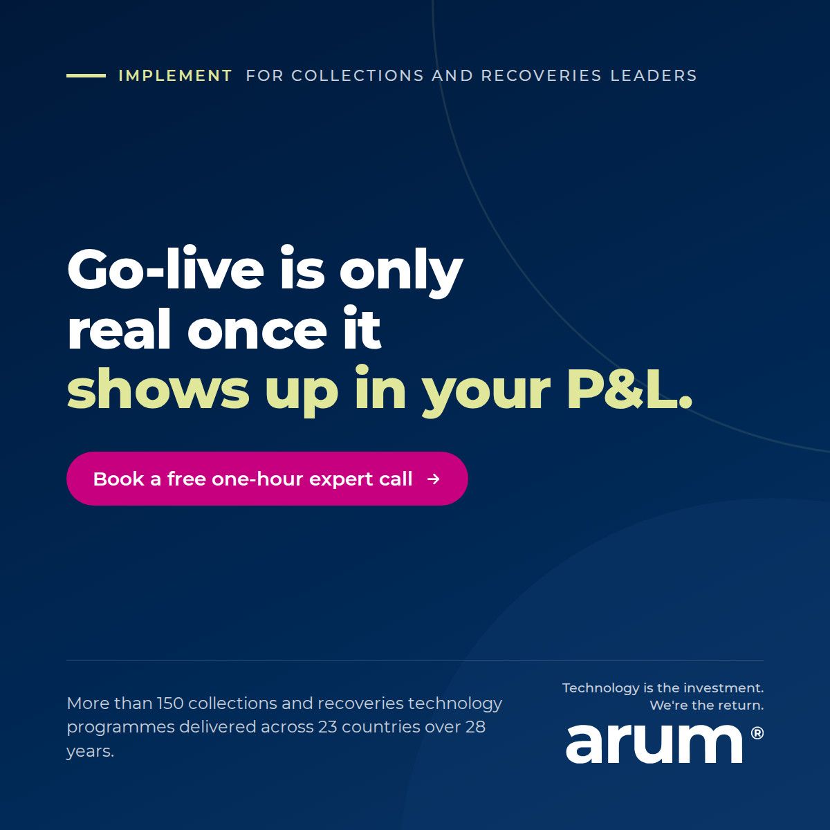 Arum Global ad