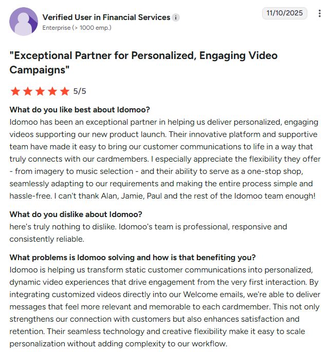 Idomoo ad