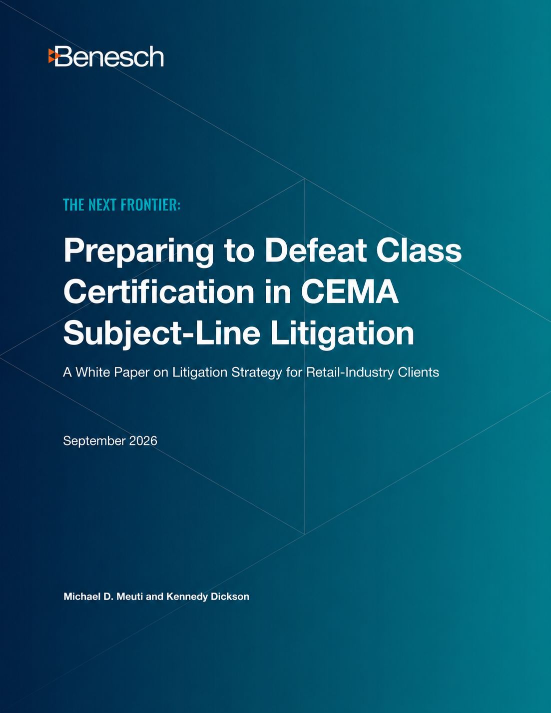 Benesch Law ad