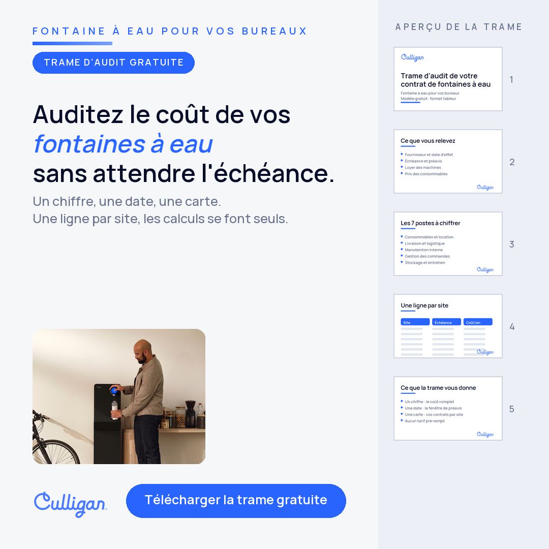 CULLIGAN FRANCE ad
