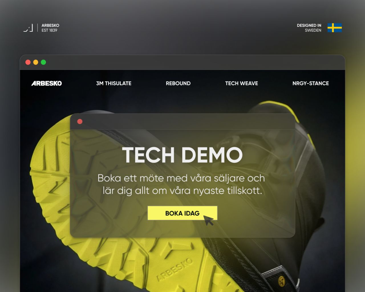 Arbesko AB ad