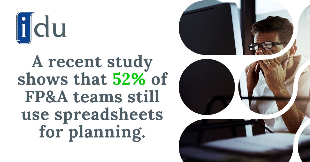 IDU | Budgeting, Forecasting and Reporting Solutions ad