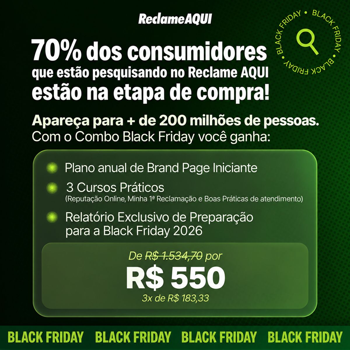 Reclame AQUI ad