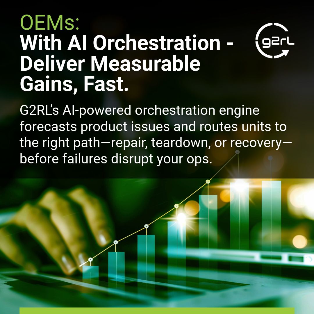 G2 Reverse Logistics (G2RL) ad