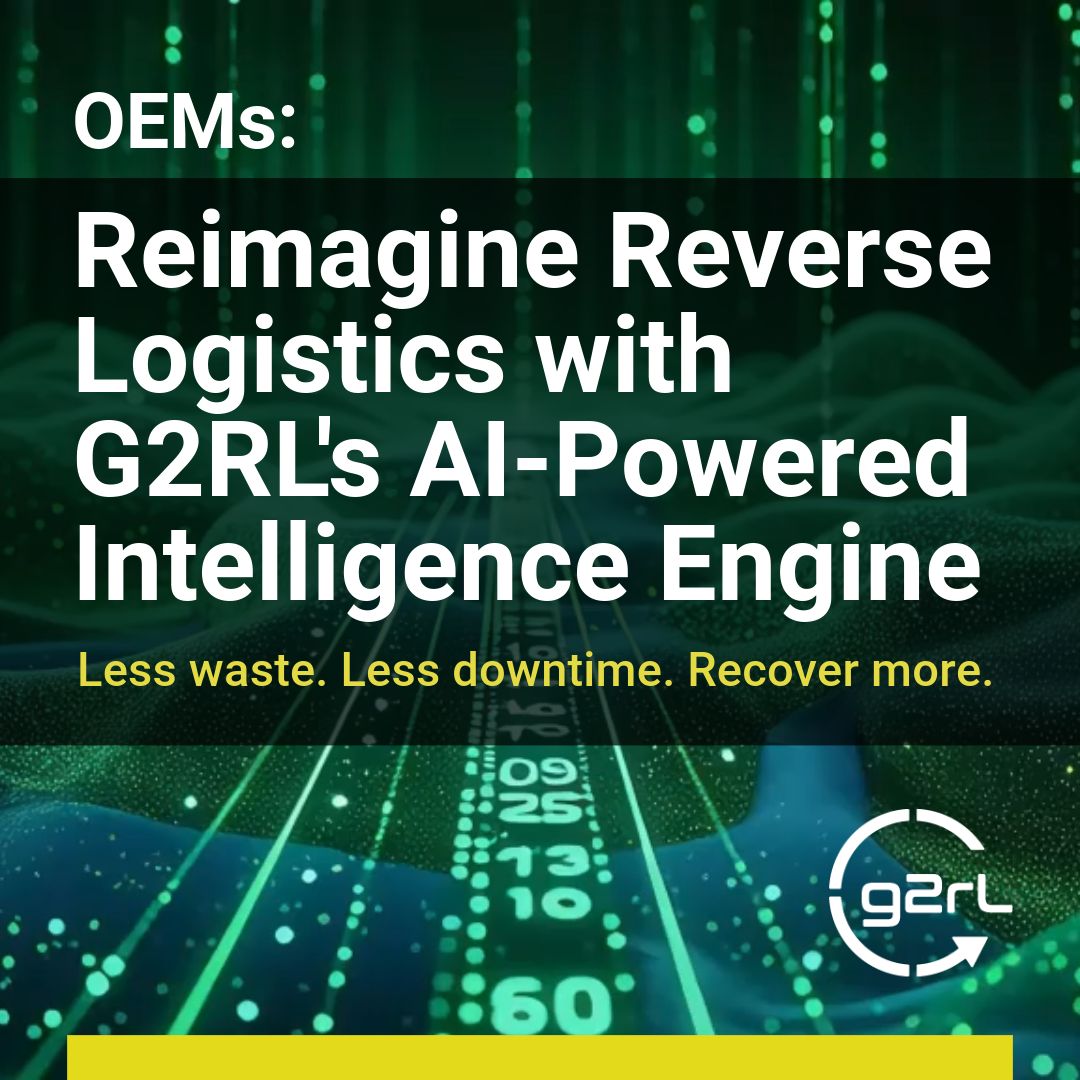 G2 Reverse Logistics (G2RL) ad