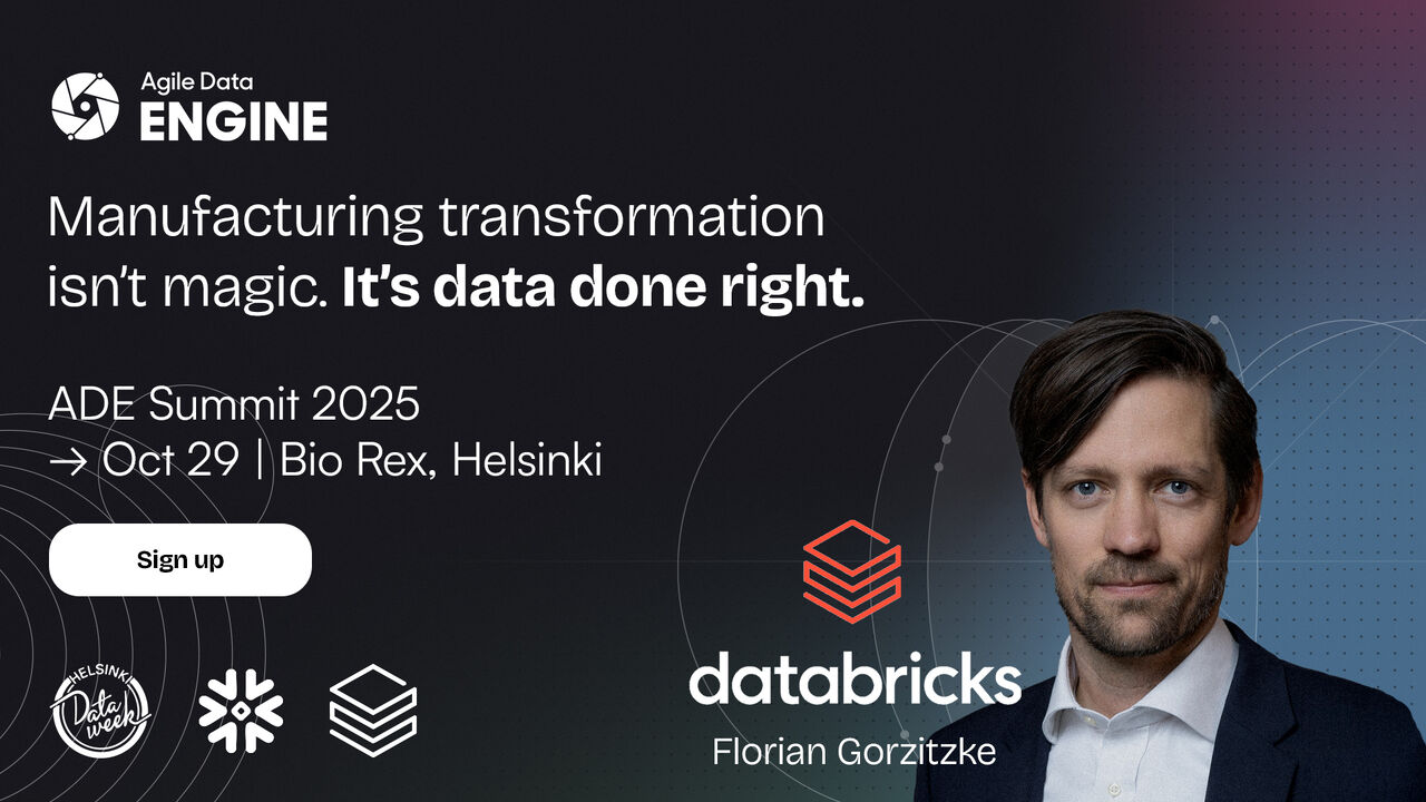 Agile Data Engine ad
