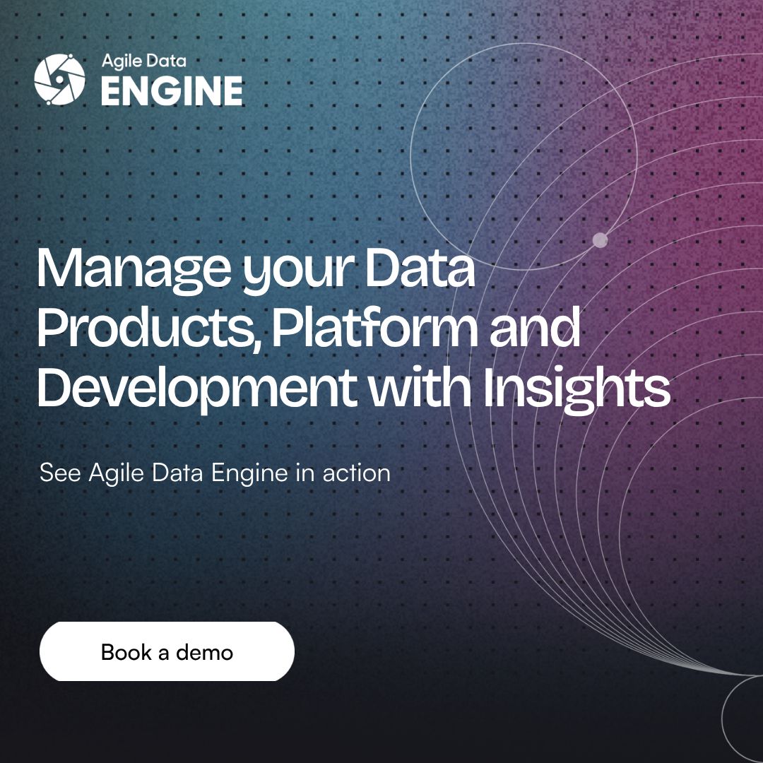 Agile Data Engine ad
