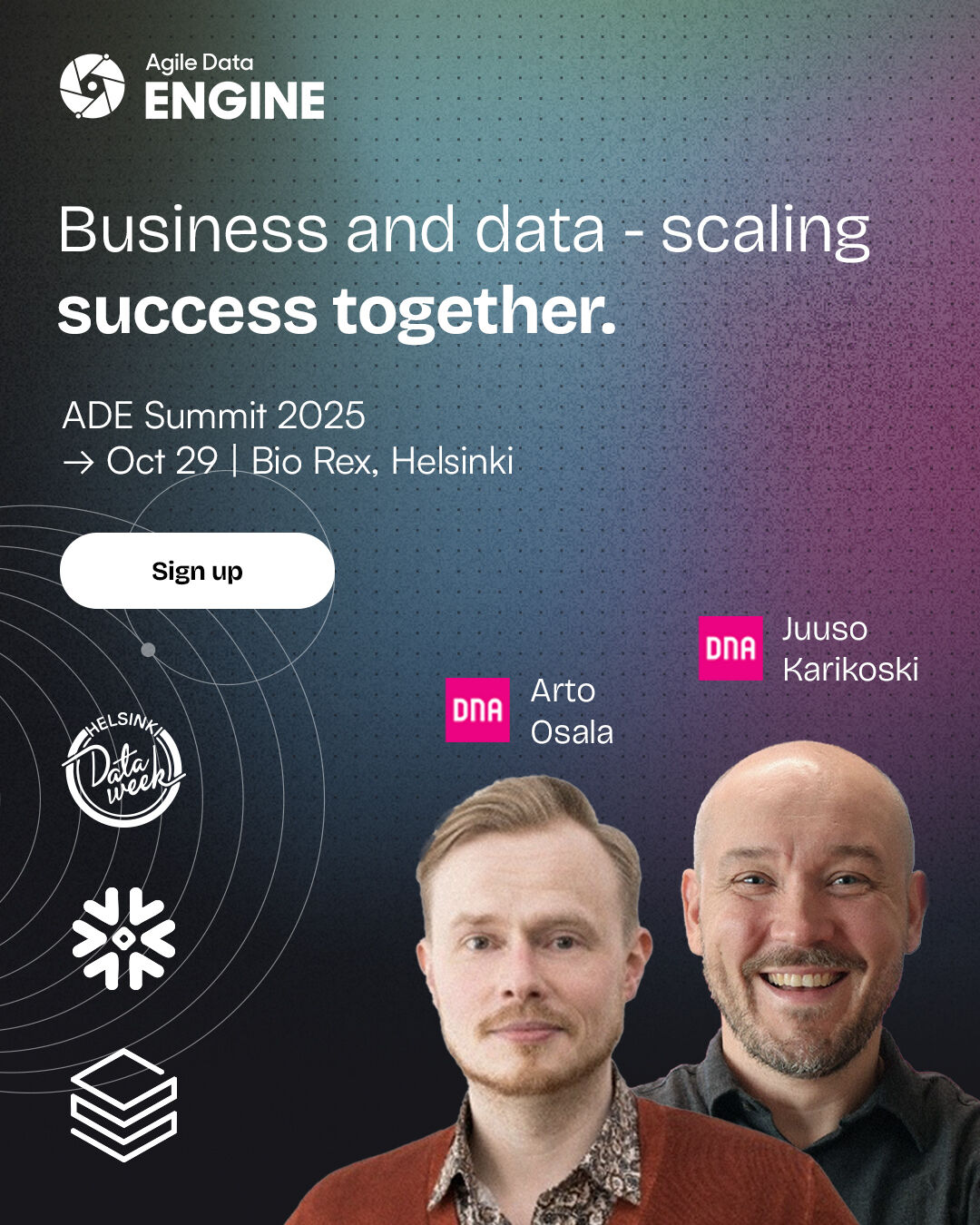 Agile Data Engine ad