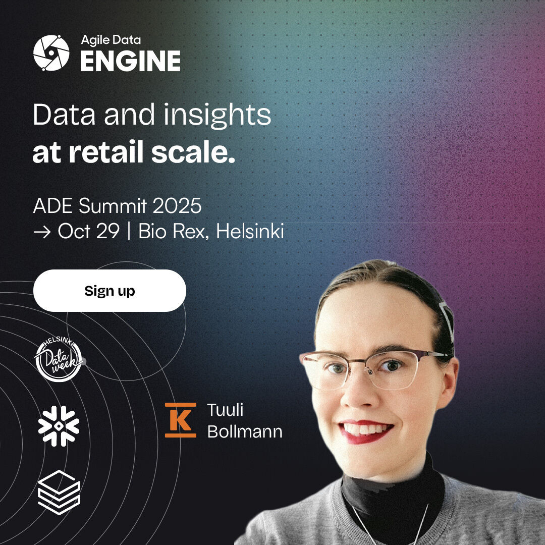 Agile Data Engine ad