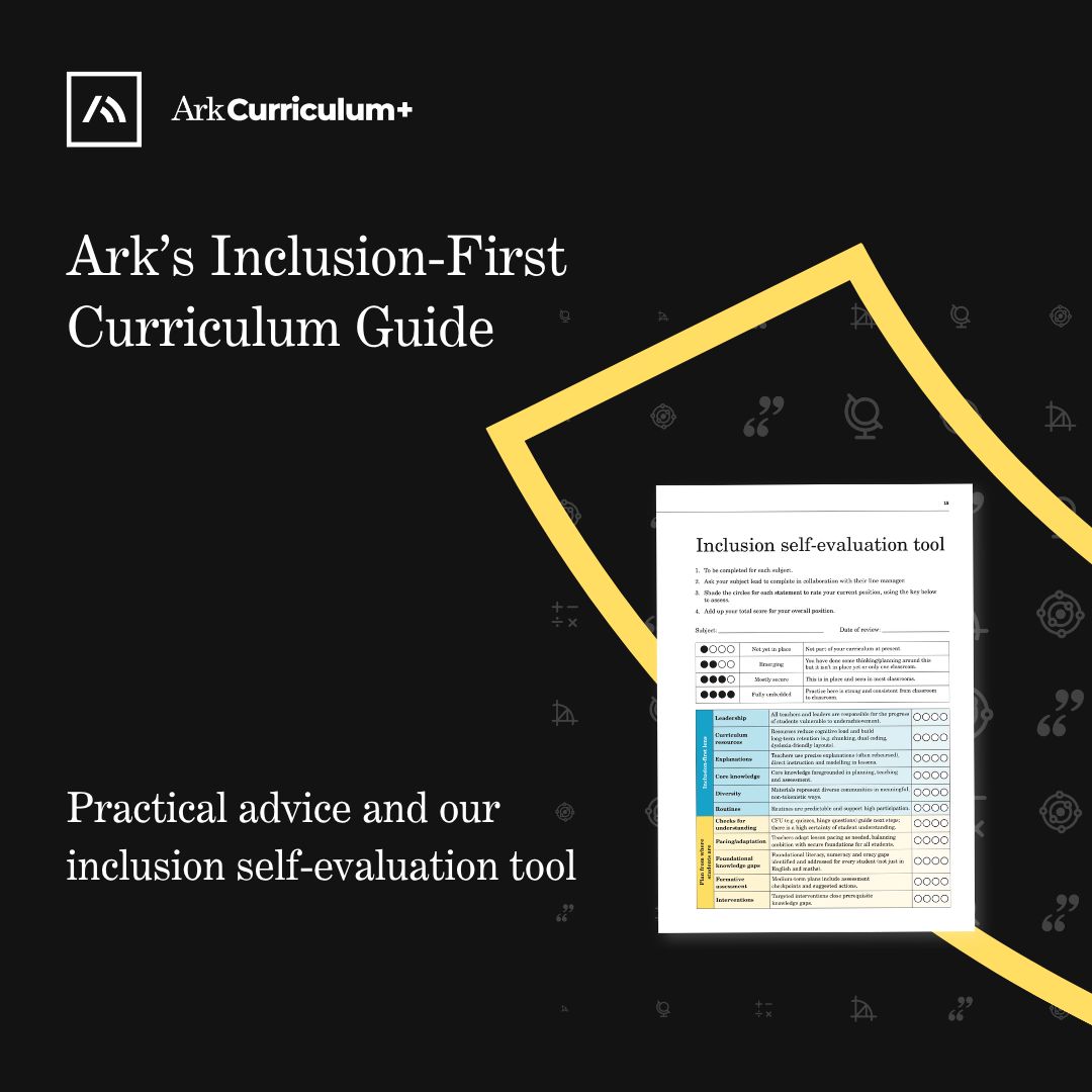 Ark Curriculum Plus ad