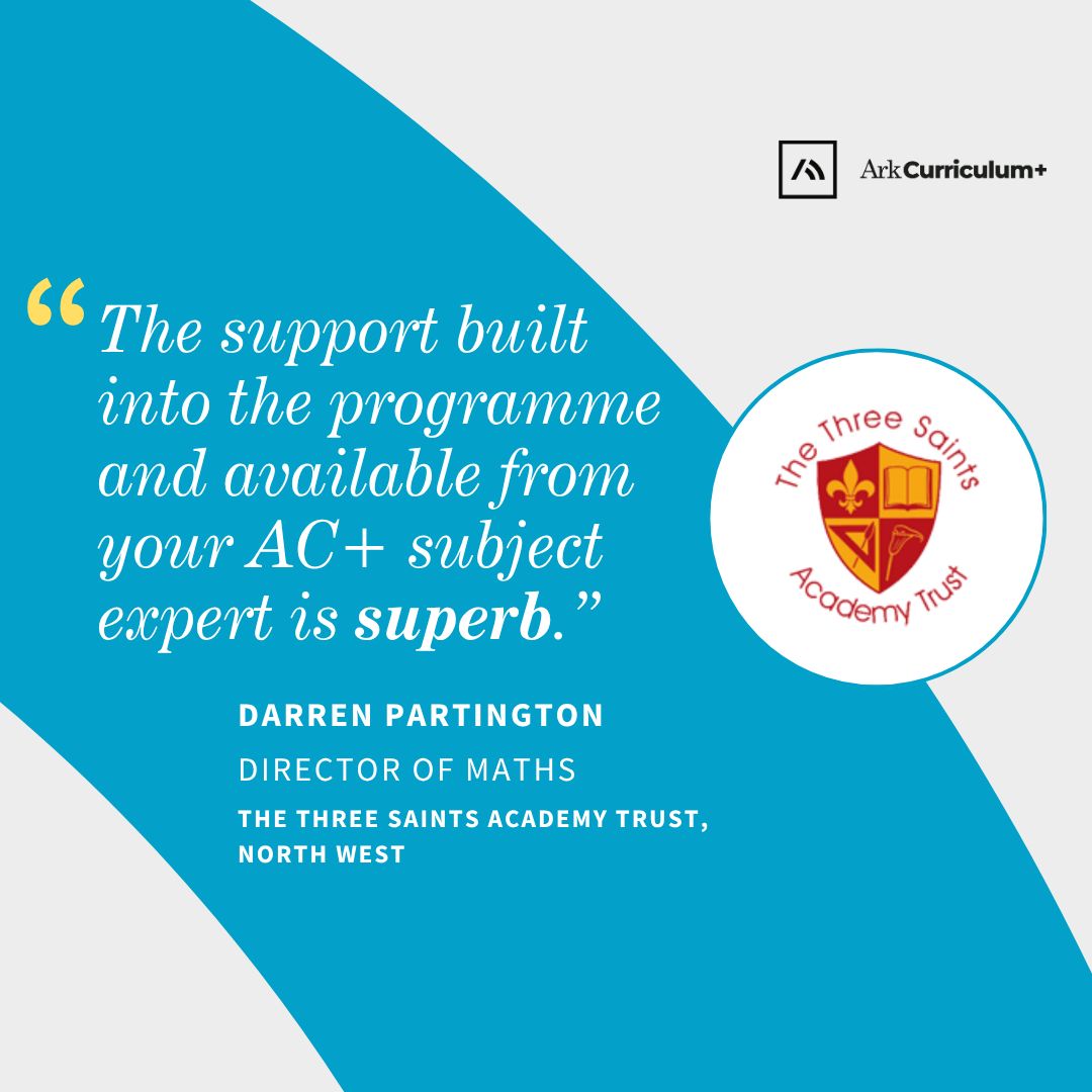 Ark Curriculum Plus ad