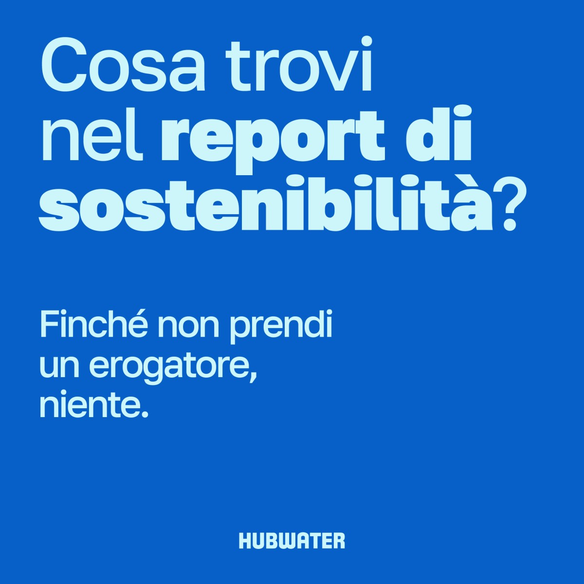 HubWater ad
