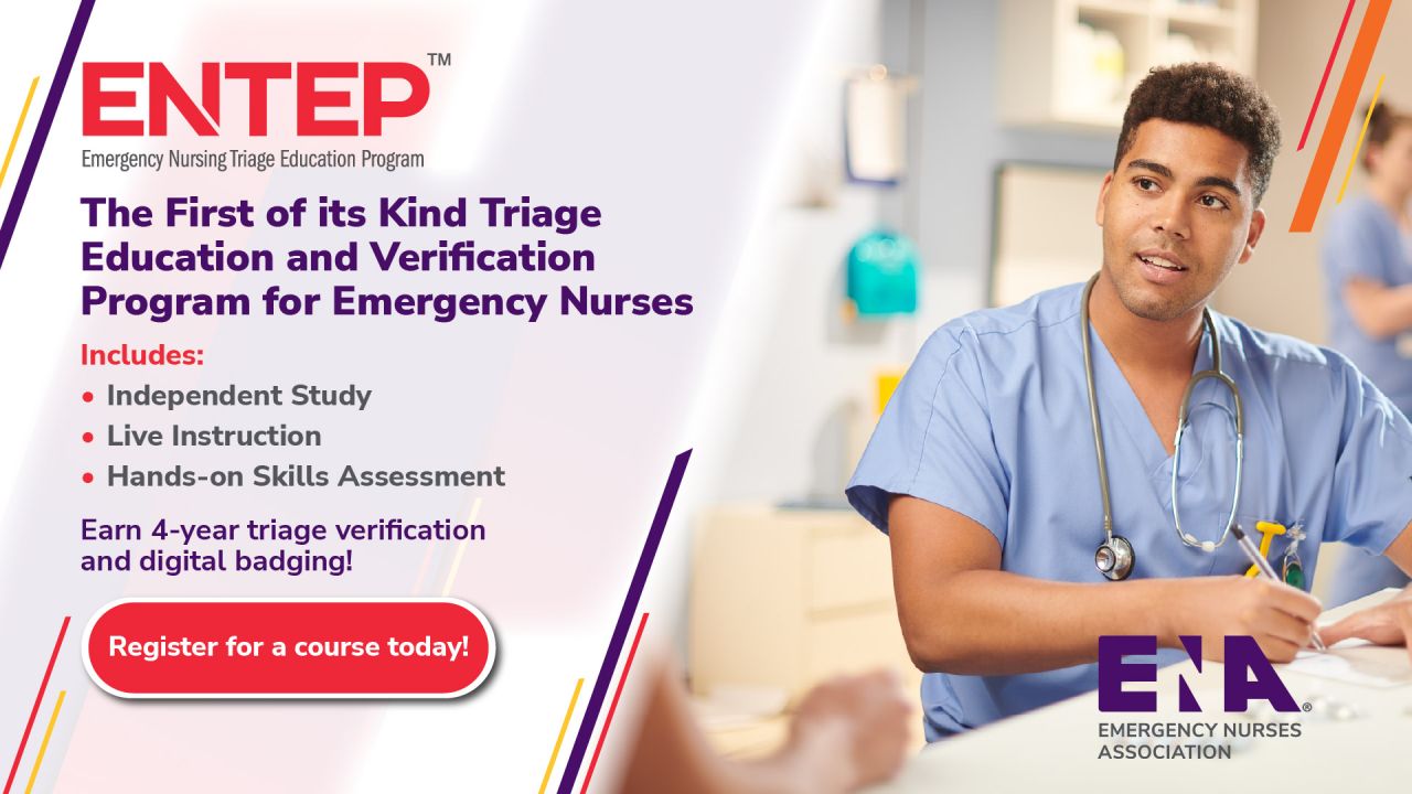 Emergency Nurses Association ad