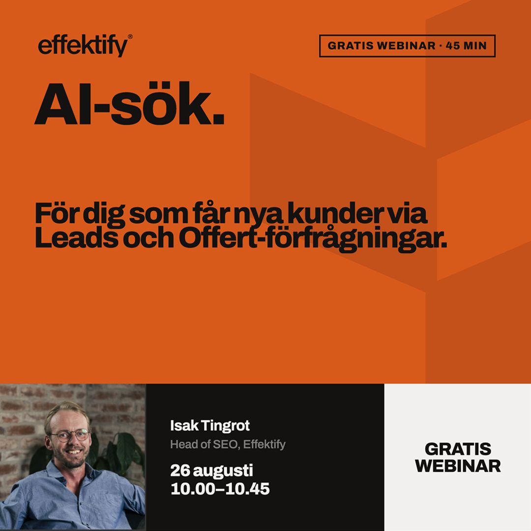 Effektify ad
