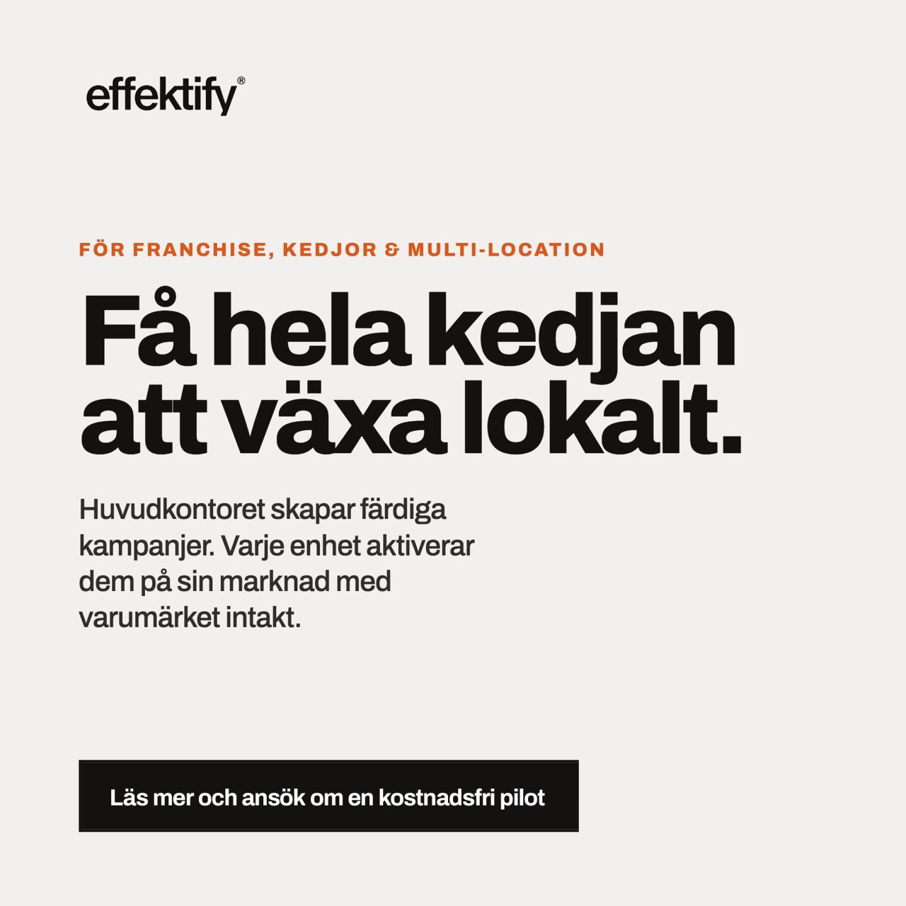 Effektify ad