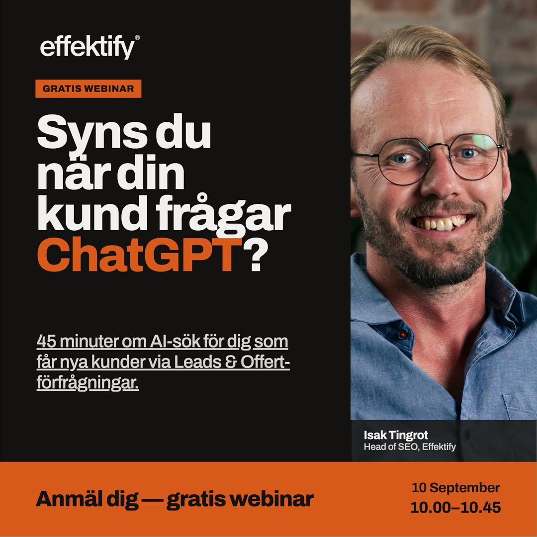 Effektify ad