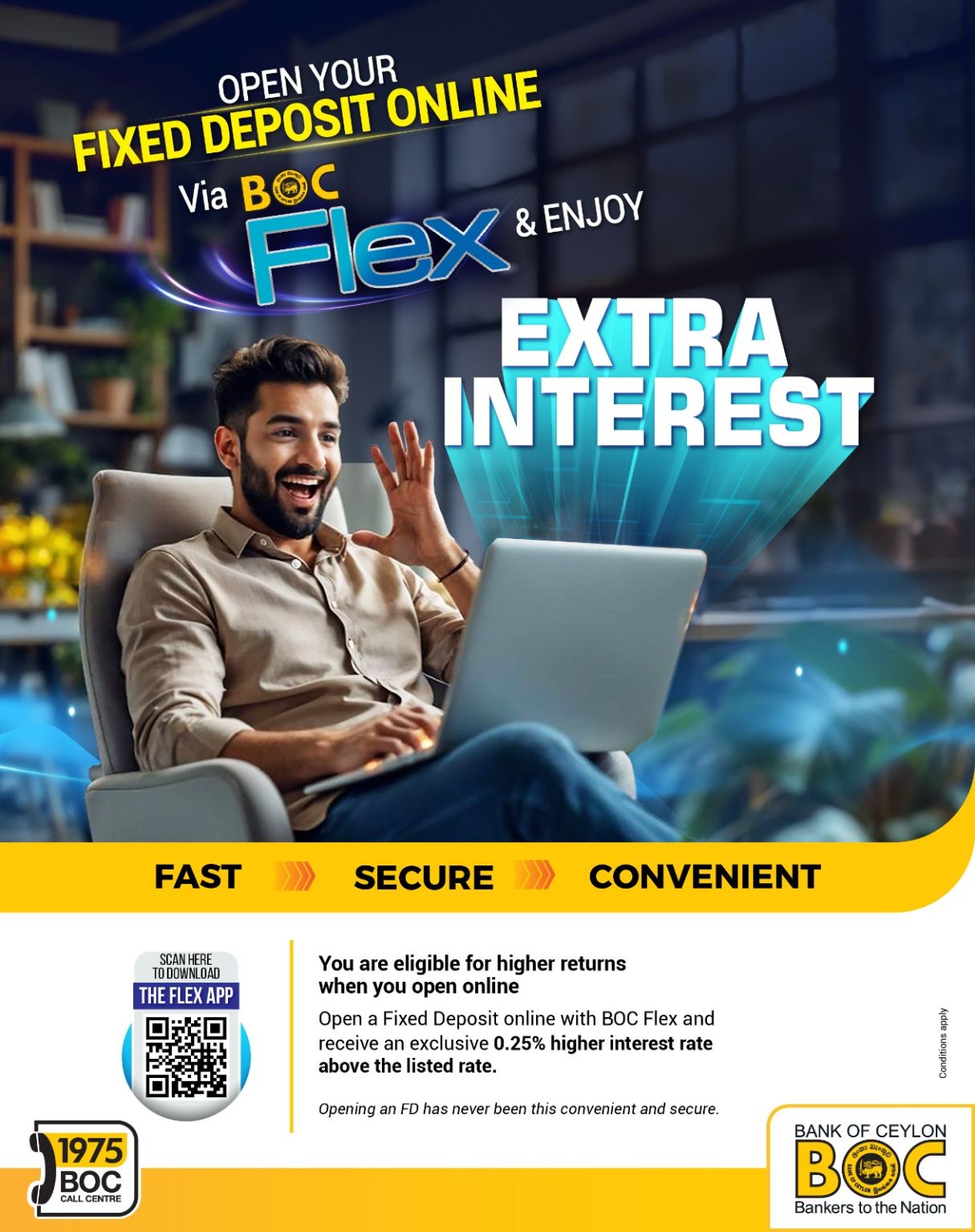 Bank of Ceylon ad