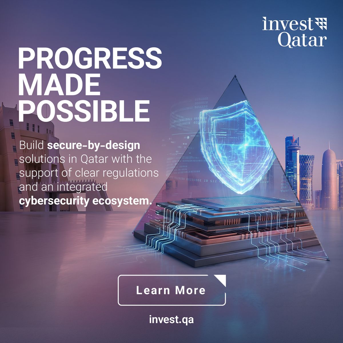 Invest Qatar ad