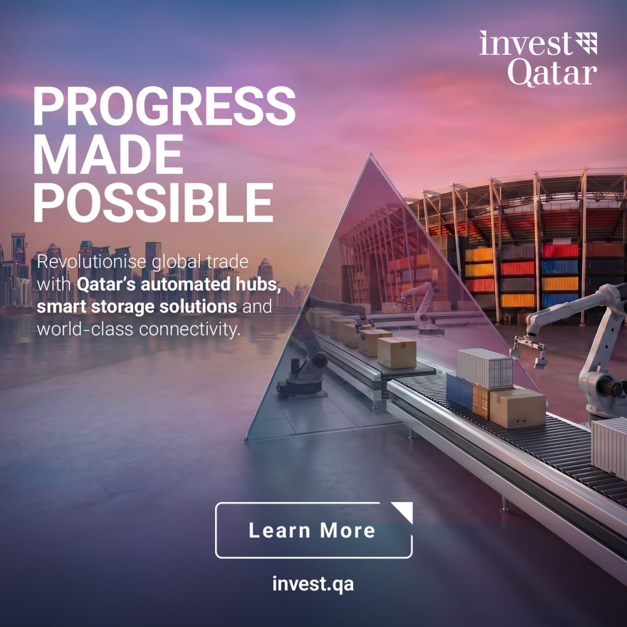 Invest Qatar ad