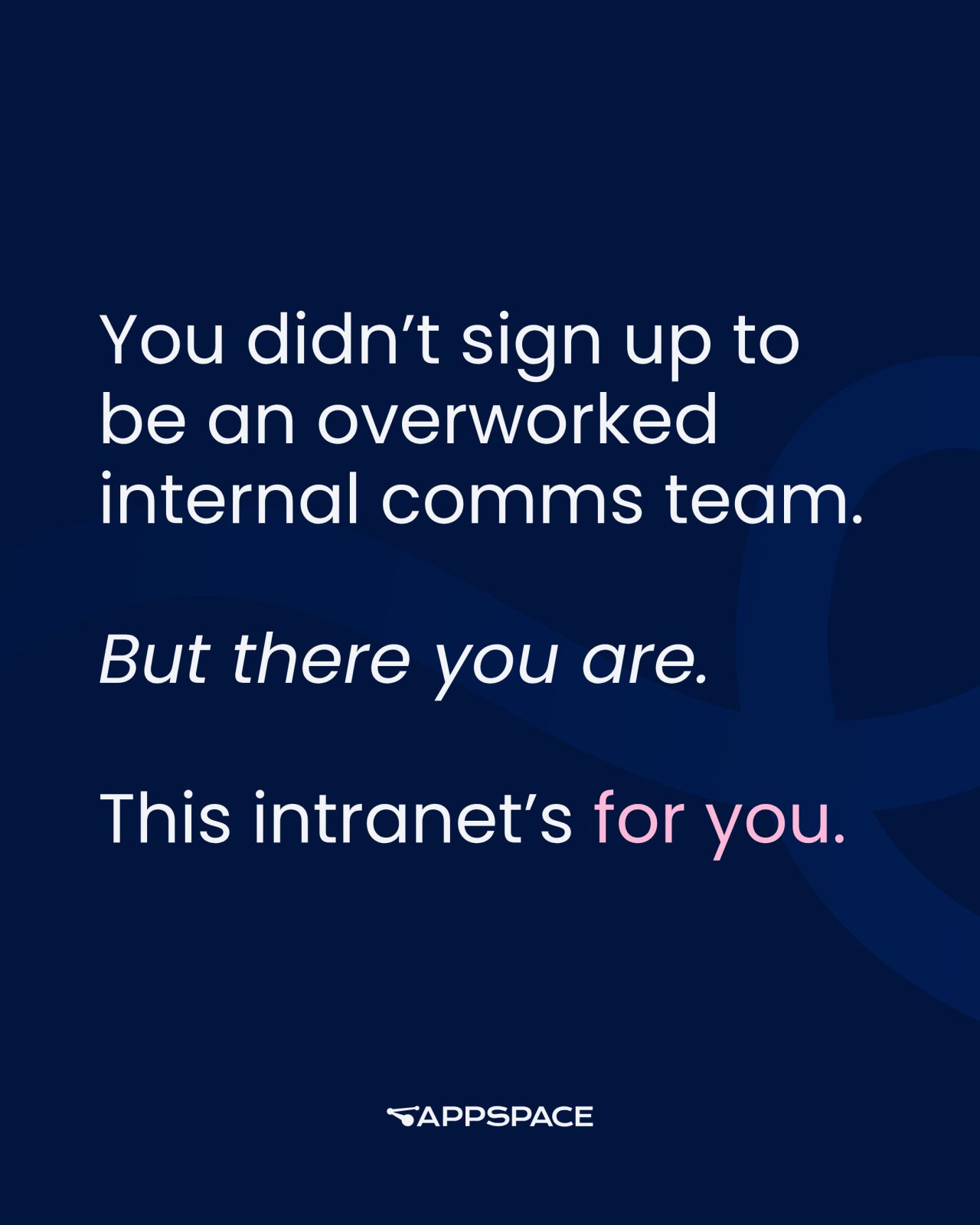 Appspace ad