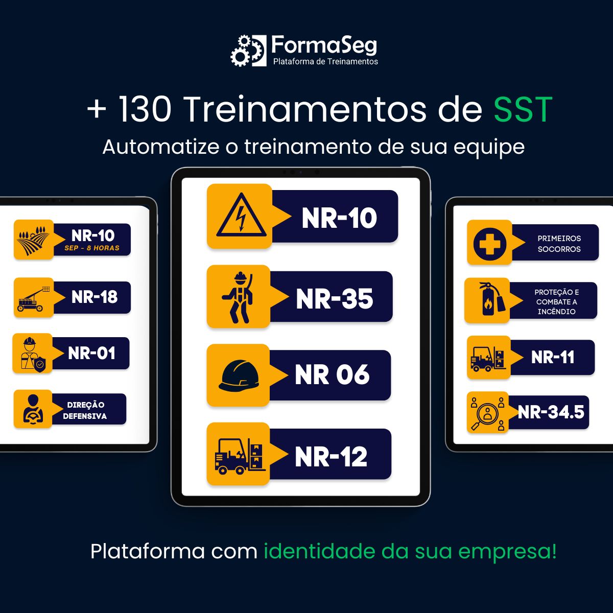 FormaSeg Plataforma de Treinamentos ad