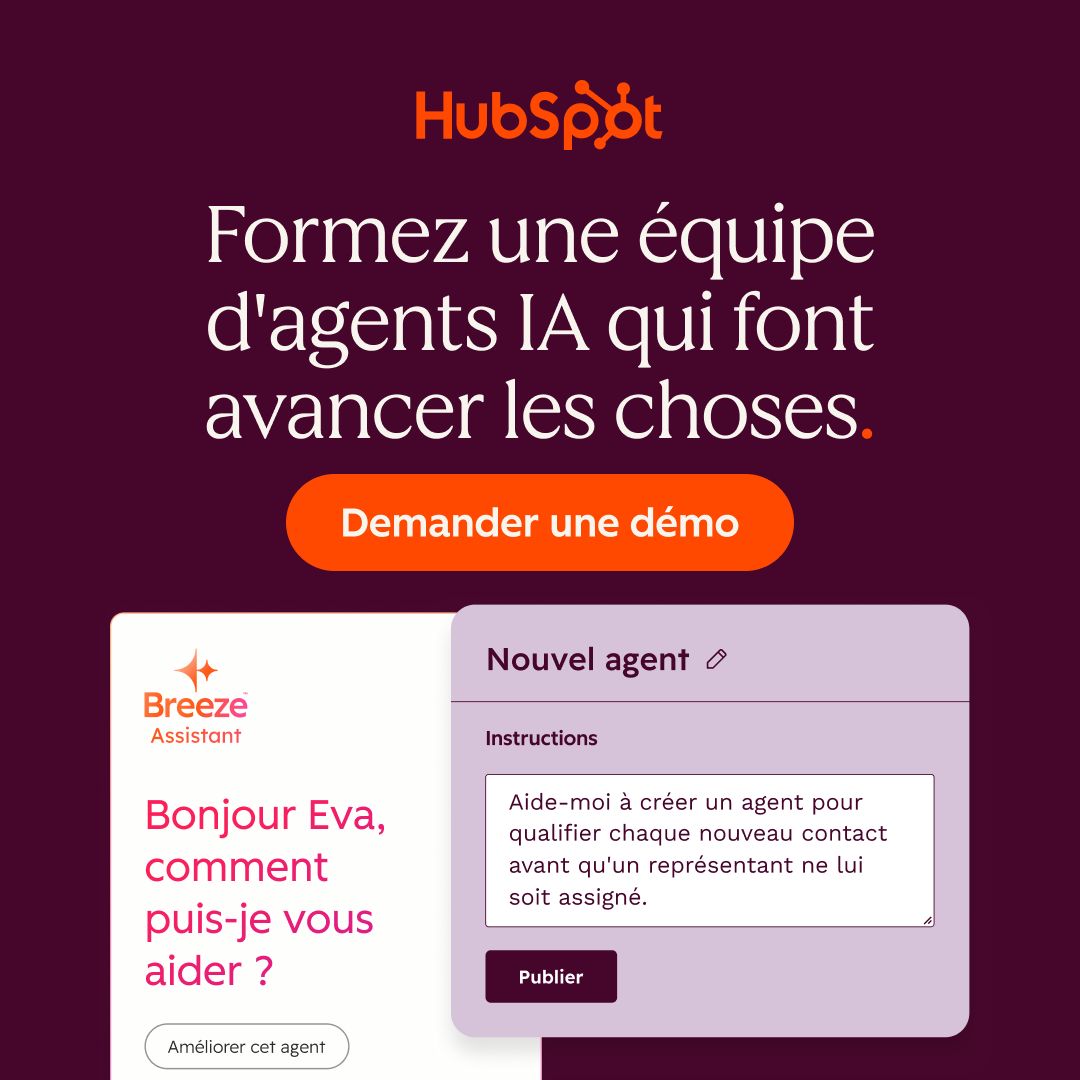 HubSpot ad