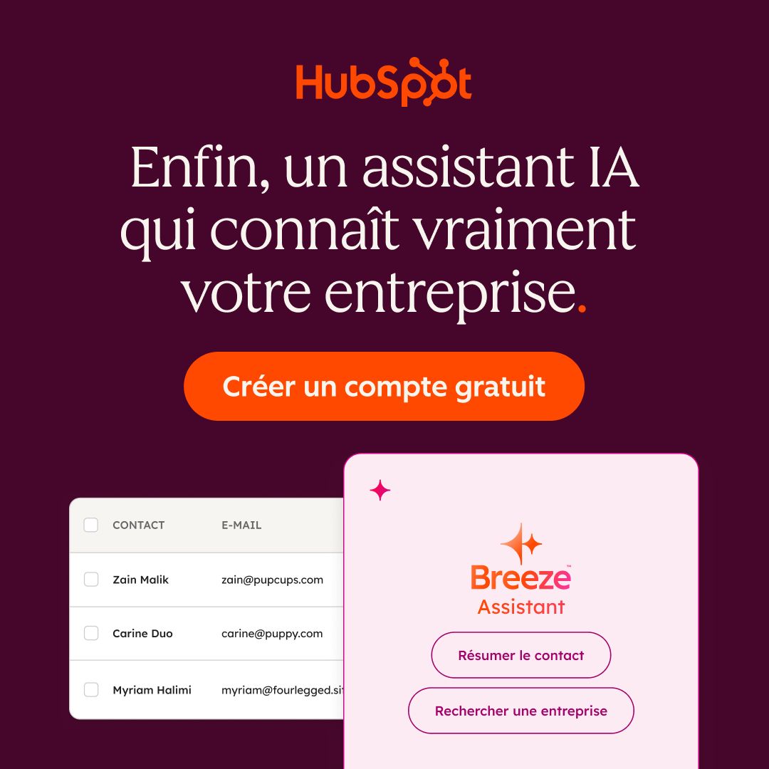 HubSpot ad