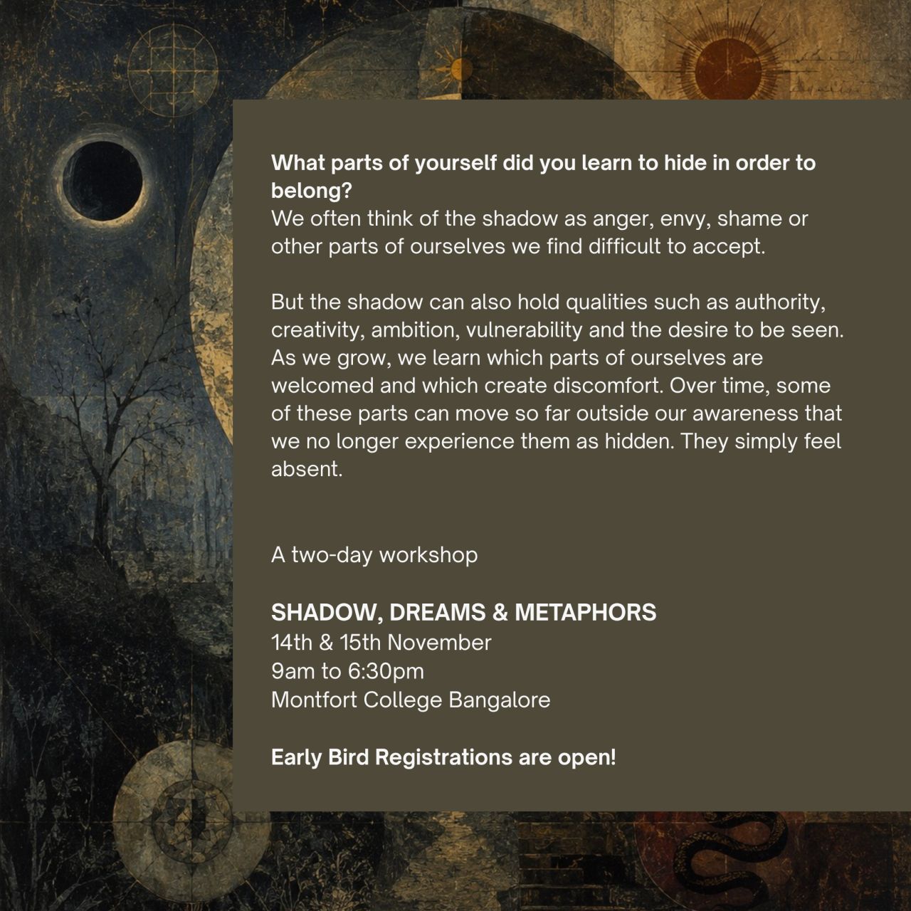 Anil Thomas Fellowship | NLP & Gestalt ad