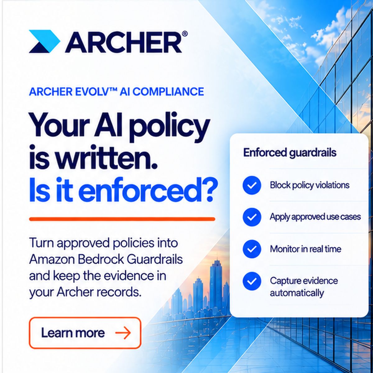 Archer Integrated Risk Management ad