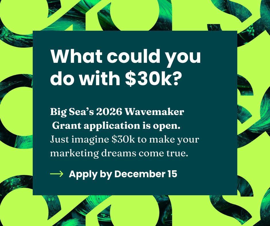 Big Sea ad