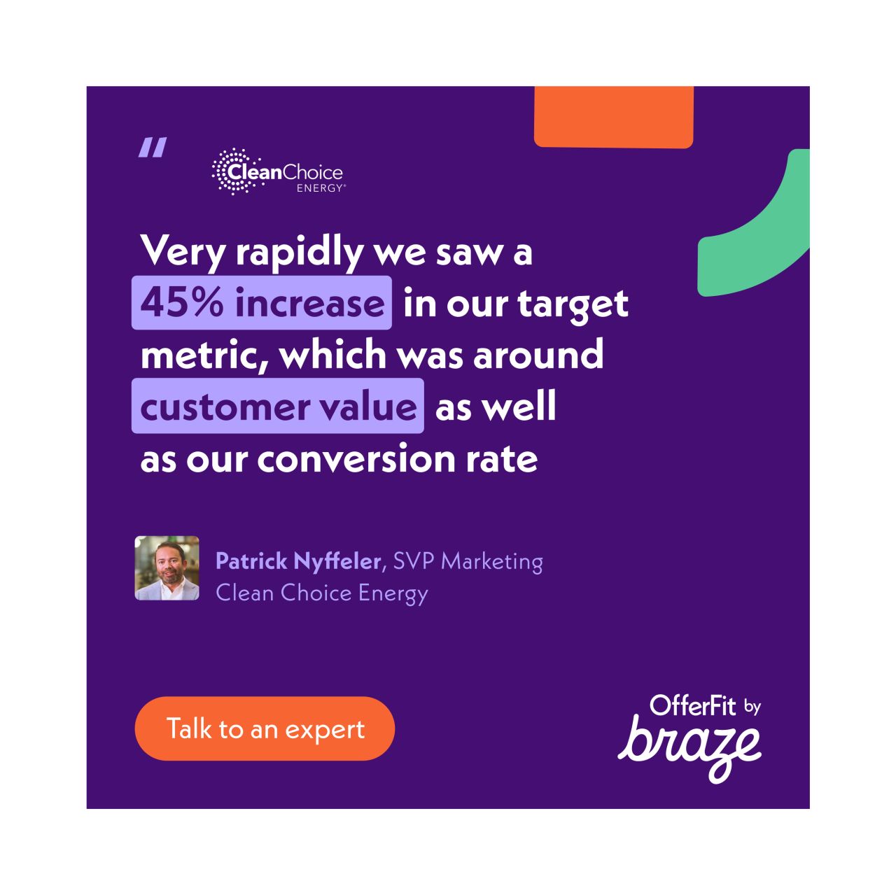 OfferFit by Braze ad