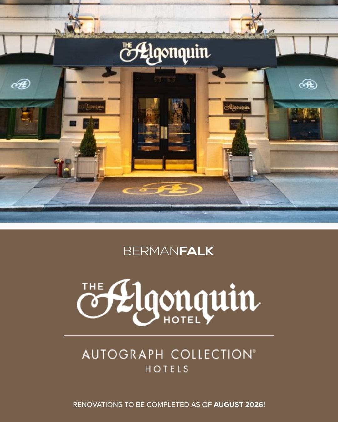 BERMANFALK Hospitality Group ad
