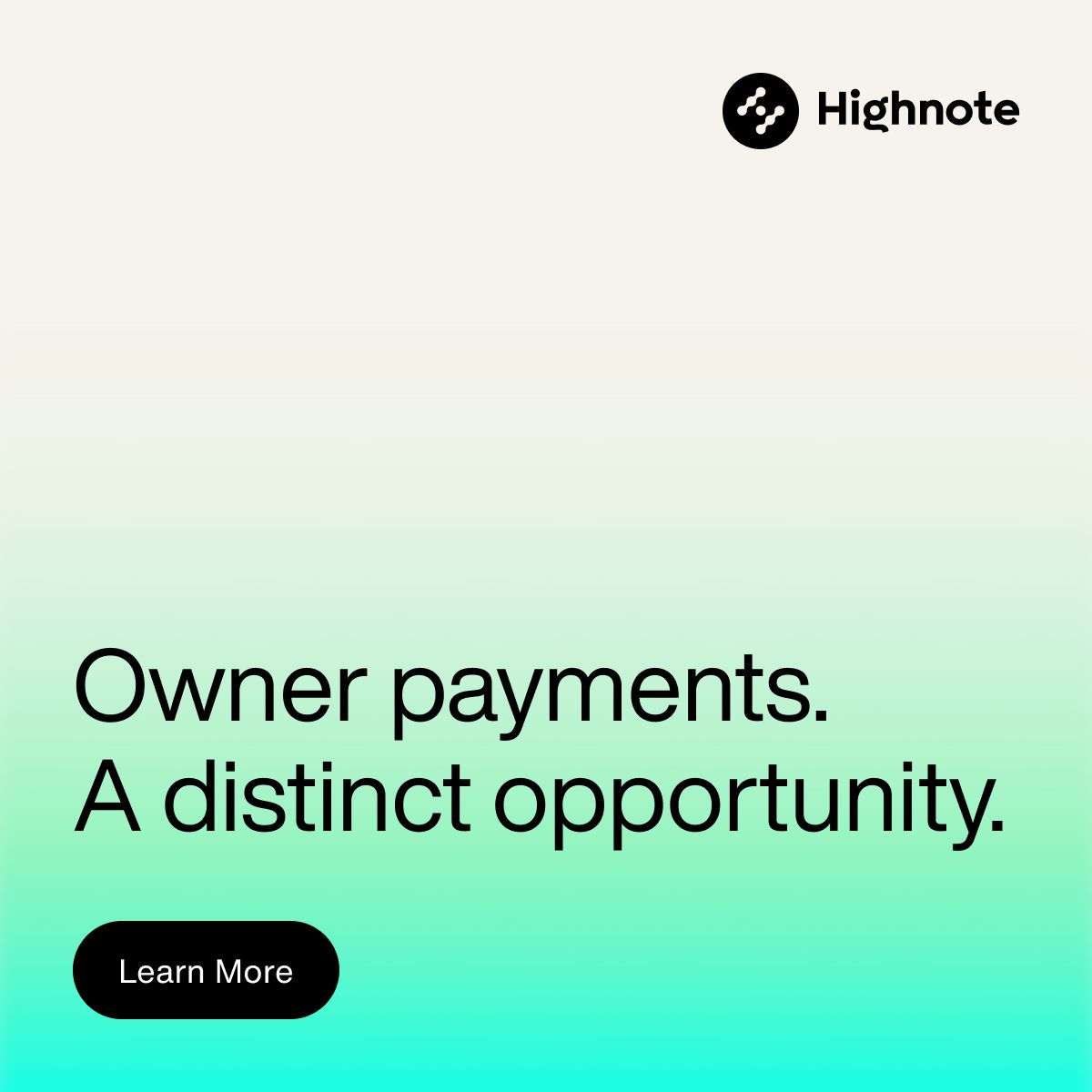 Highnote ad