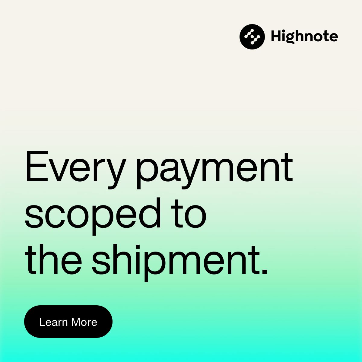Highnote ad