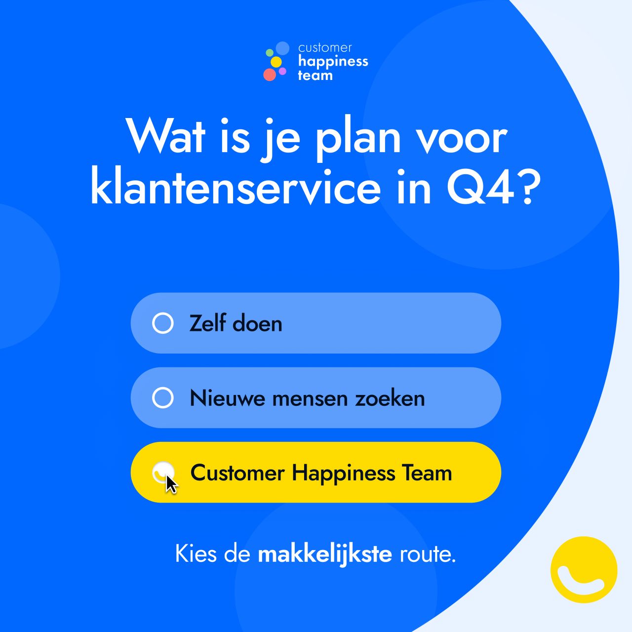 Customer Happiness Team ad