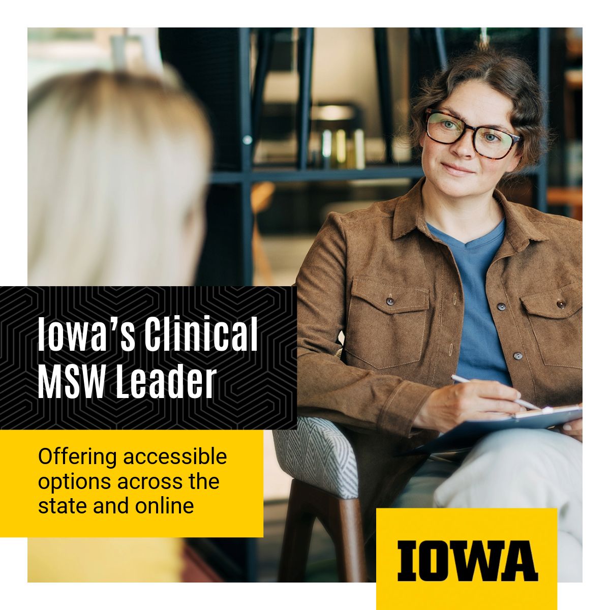University of Iowa School of Social Work ad