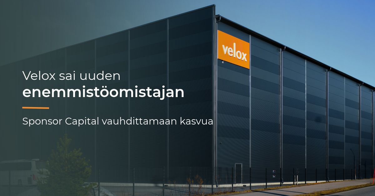 Velox Logistiikka Oy ad
