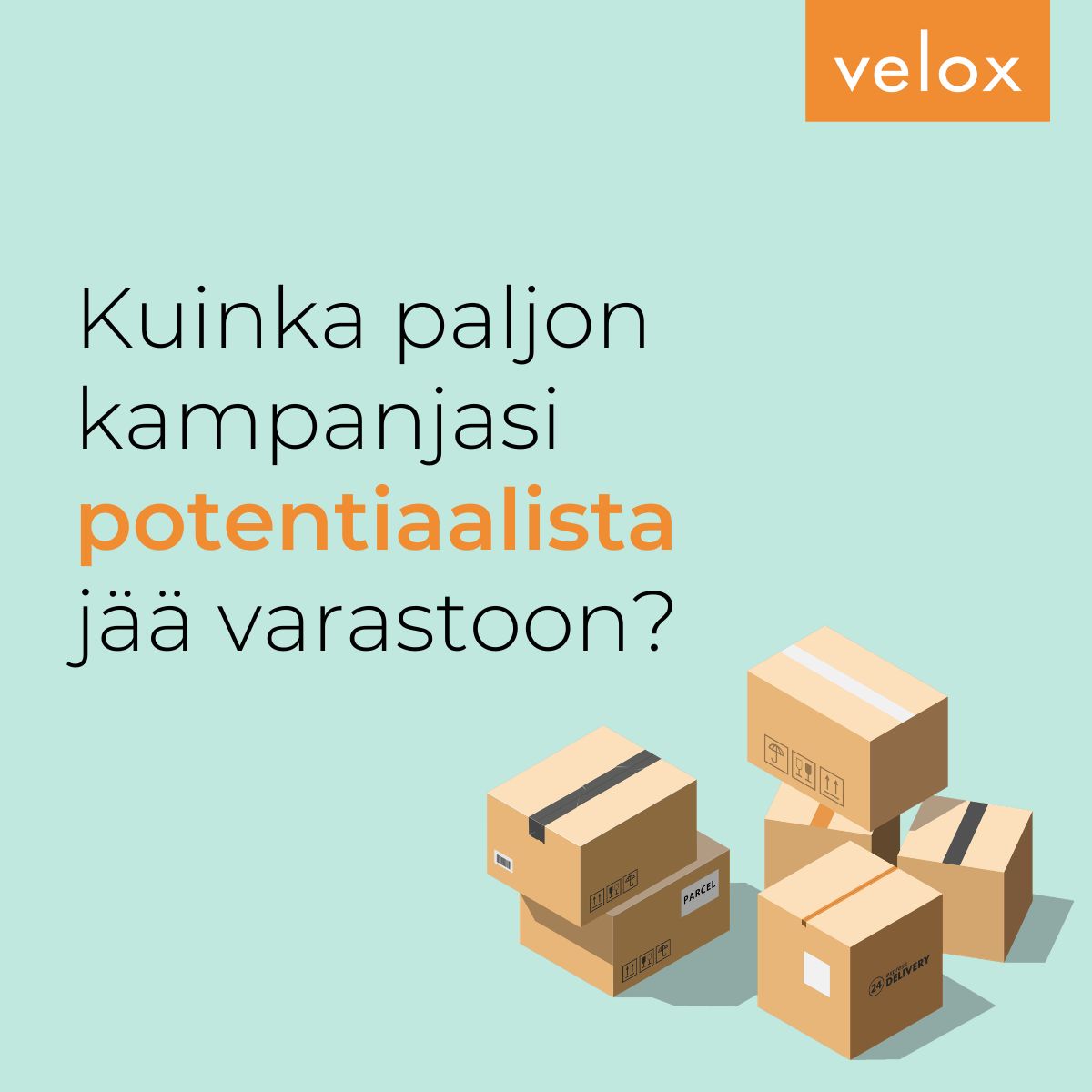 Velox Logistiikka Oy ad