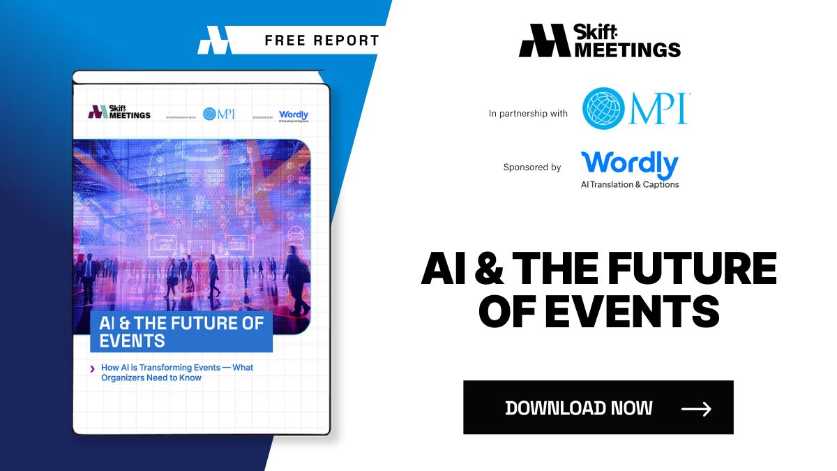 Skift Meetings ad
